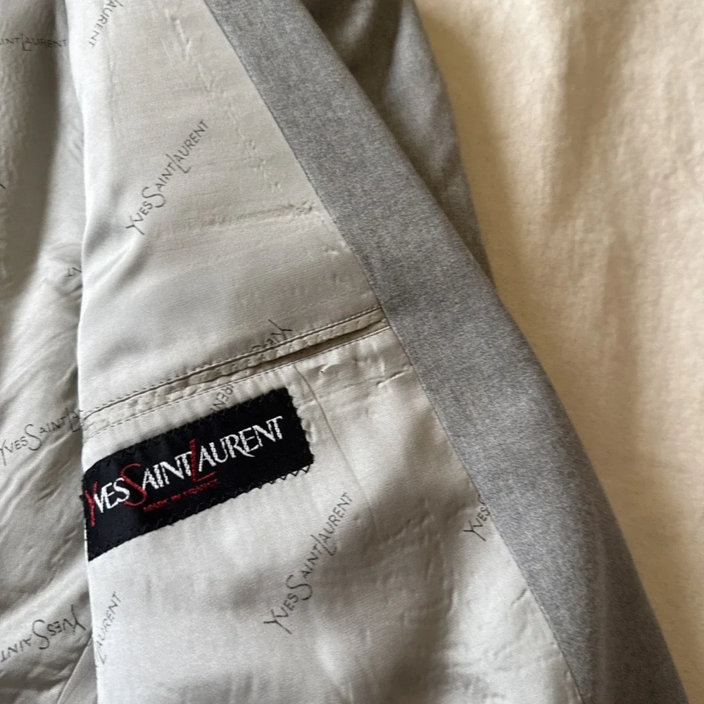 Yves Saint Laurent YSL Men's Vintage Blazer jacket  Made in France Size 40R